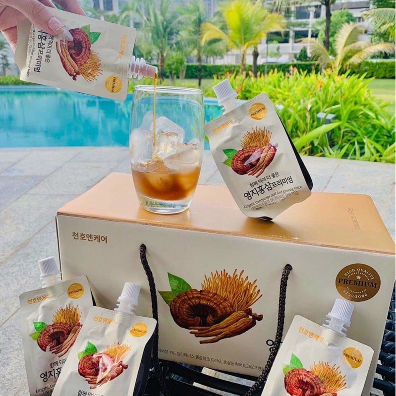HỒNG SÂM ĐÔNG TRÙNG HẠ THẢO CHUNHO NCARE