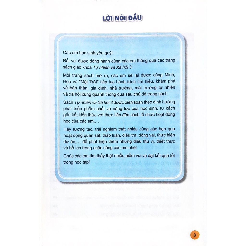 Sách - Tự nhiên và xã hội 3 - Kết nối