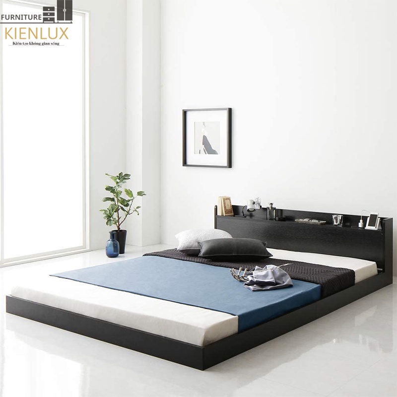 Giường Ngủ Bệt Thiết Kế Kiểu Hàn Quốc GNKL-020