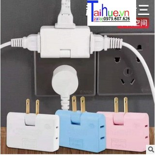 Đầu Nối Chia Điện 3 Cửa, Ổ điện - ổ cắm điện đa năng chống giật -ổ cắm điện thông minh