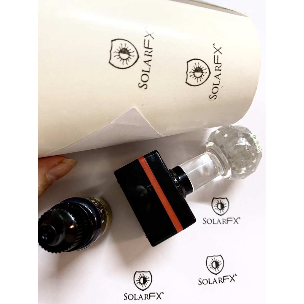 Dấu in lên ly giấy KHÔNG BÓNG