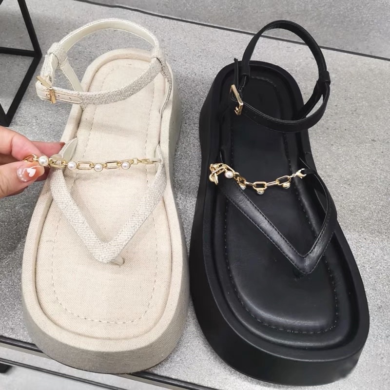 Dép Cnk Đế Bánh Mì Fullbox+Fullbox Kèm Ảnh Thật