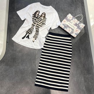 B892- SET ÁO PHÔNG 2 CÔ GÁI CV KẺ