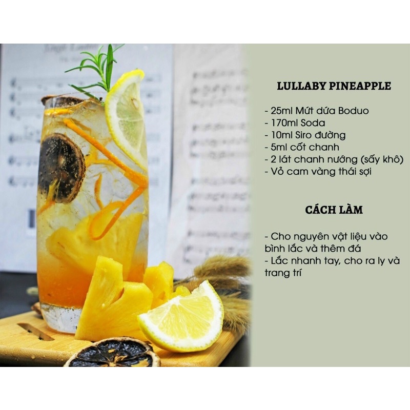 IRO BODUO BẠC HÀ và NHIỀU VỊ có kèm công thức chai 2 lít