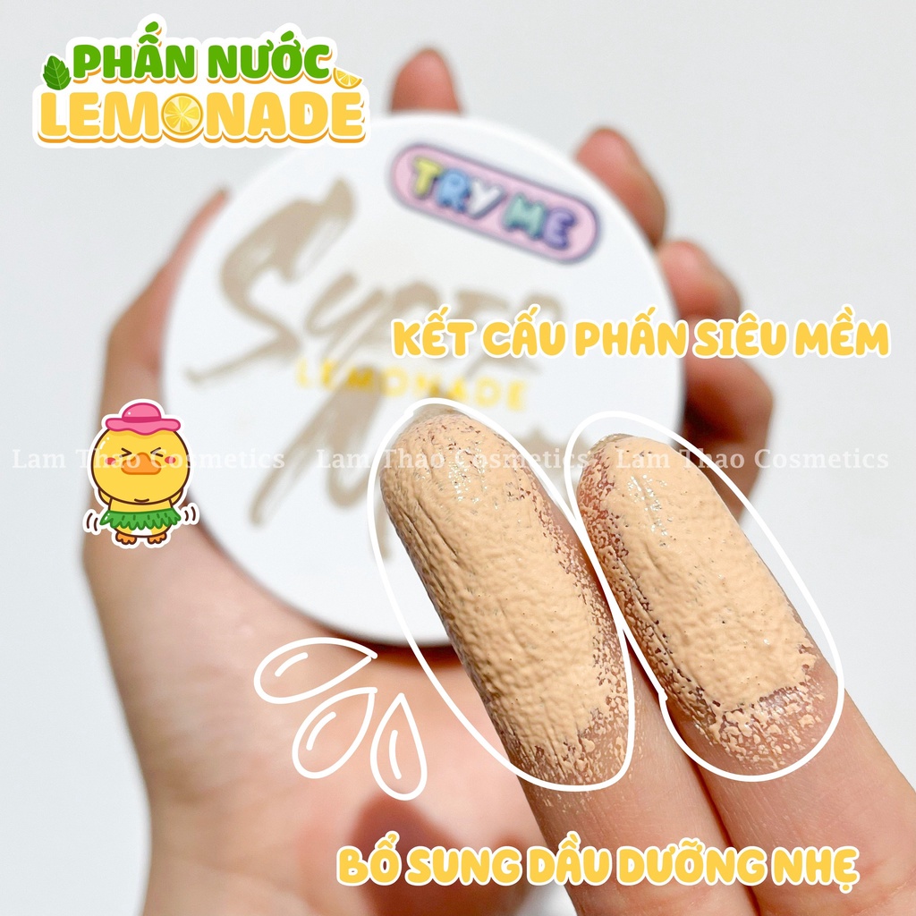 Phấn Nước Siêu Kiềm Dầu Lemonade Supermatte Cushion