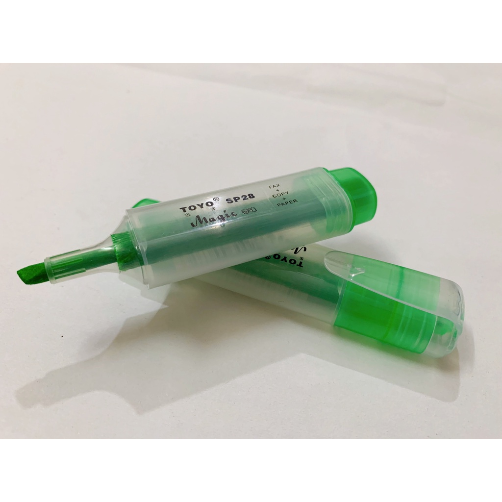 Bút dạ quang, hightlight, nhớ dòng Toyo