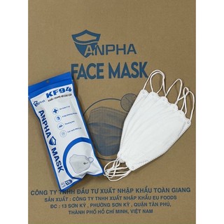10 chiếc khẩu trang kf94 anpha
