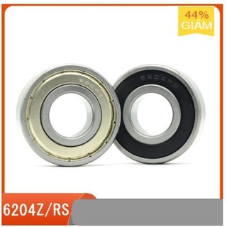 Vòng bi - bạc đạn mã 6204z/rs kích thước 20x47x14mm thép chịu lực