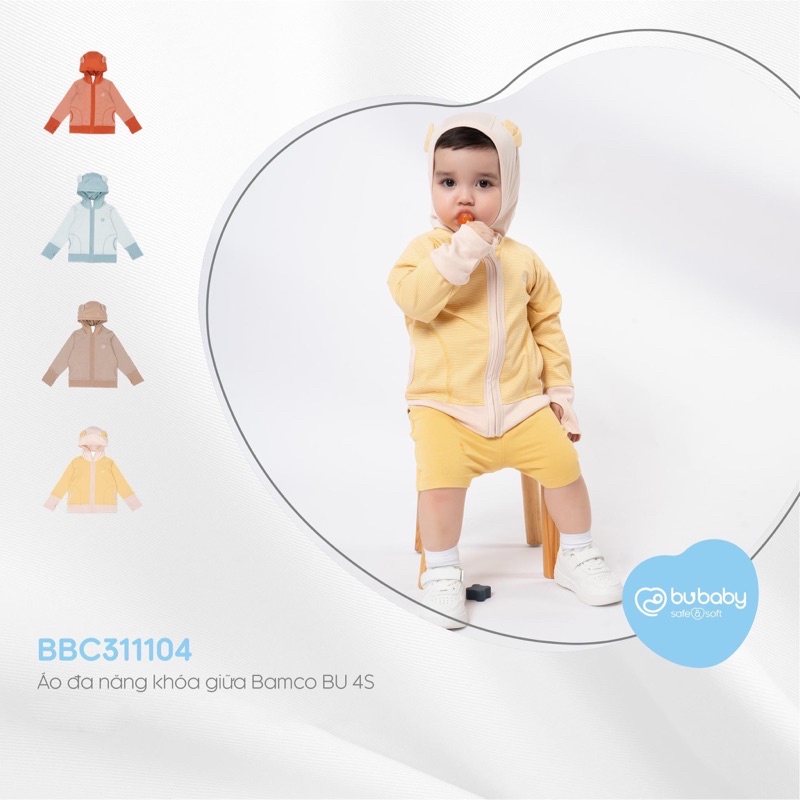 Áo chống nắng đa năng tai gấu BU