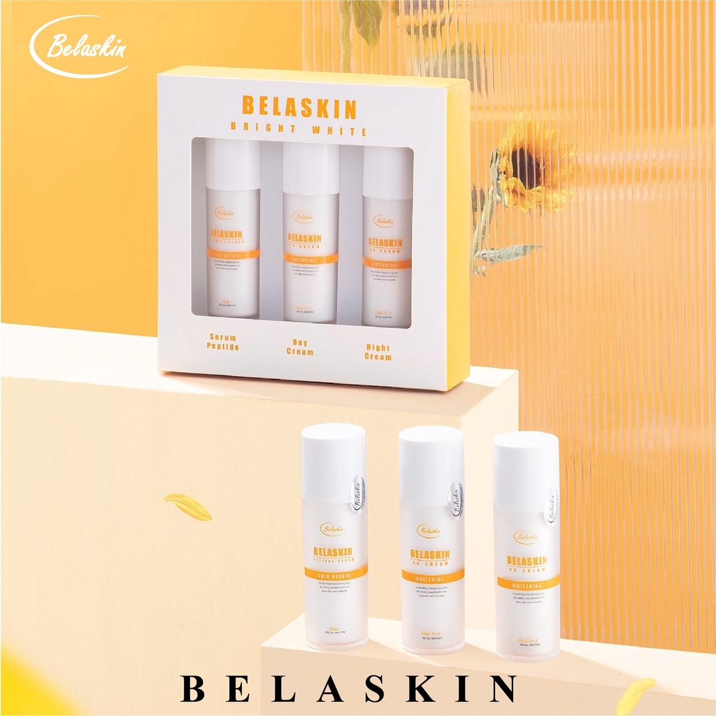 BỘ NÁM BRIGHT WHITE - BELASKIN