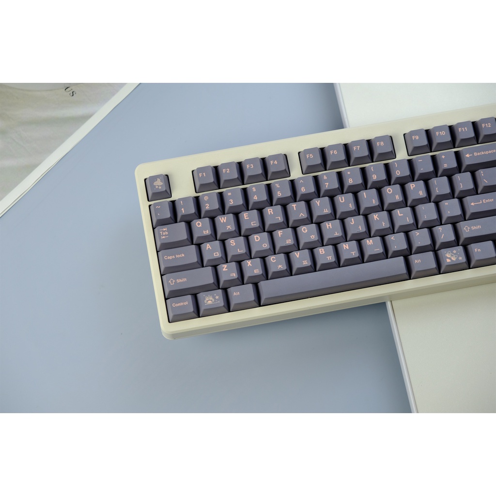 GMK Owl Keycap, 129 Phím Keycaps PBT Cherry Profile DYE-SUB Cá Nhân Keycaps GMK Cho Bàn Phím Cơ