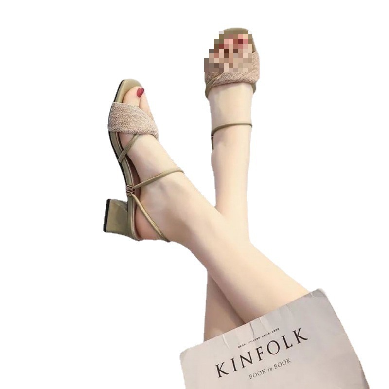 Sandal Cao Gót Thiết Kế Mới Thời Trang Mùa Xuân Dành Cho Nữ