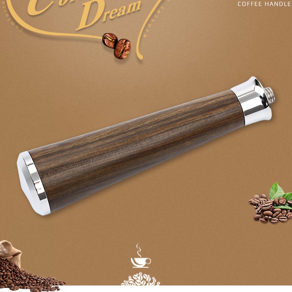 Tay cầm Shamjina bằng gỗ cho máy pha cà phê espresso m10 máy pha cà phê bằng gỗ nguyên khối tay cầm sửa đổi