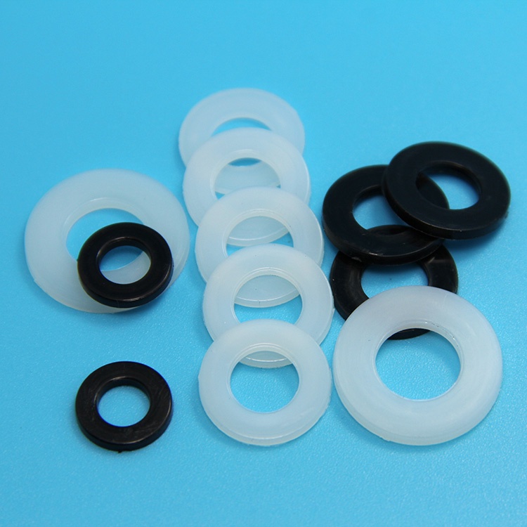 Vòng Đệm Bằng Nhựa Nylon Cách Điện Phẳng Dạng Trụ M3M5M8M10M12