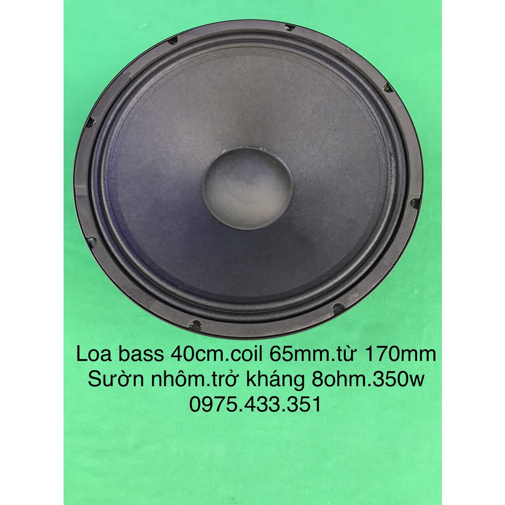 Loa bass 40 - coil 65 - từ 170- sườn nhôm -  6 ohm