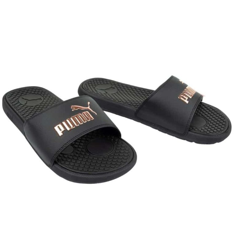 Dép Quai Ngang Chính Hãng Puma Cool Cat Black Rose Gold Shop Xám Store