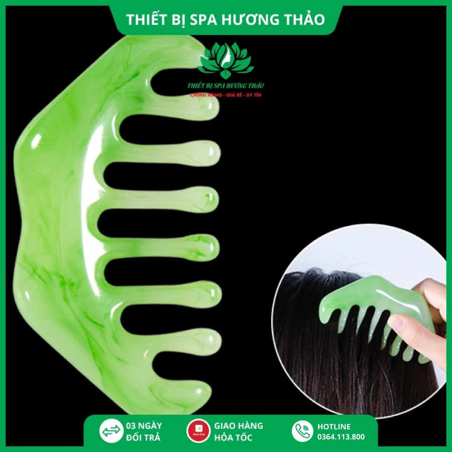 Lược Massage Da Đầu. Cổ Vai Gáy. Chải Tóc Spa Dưỡng Sinh