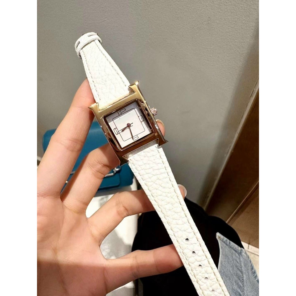 Đồng Hồ Nữ HM Dây Da