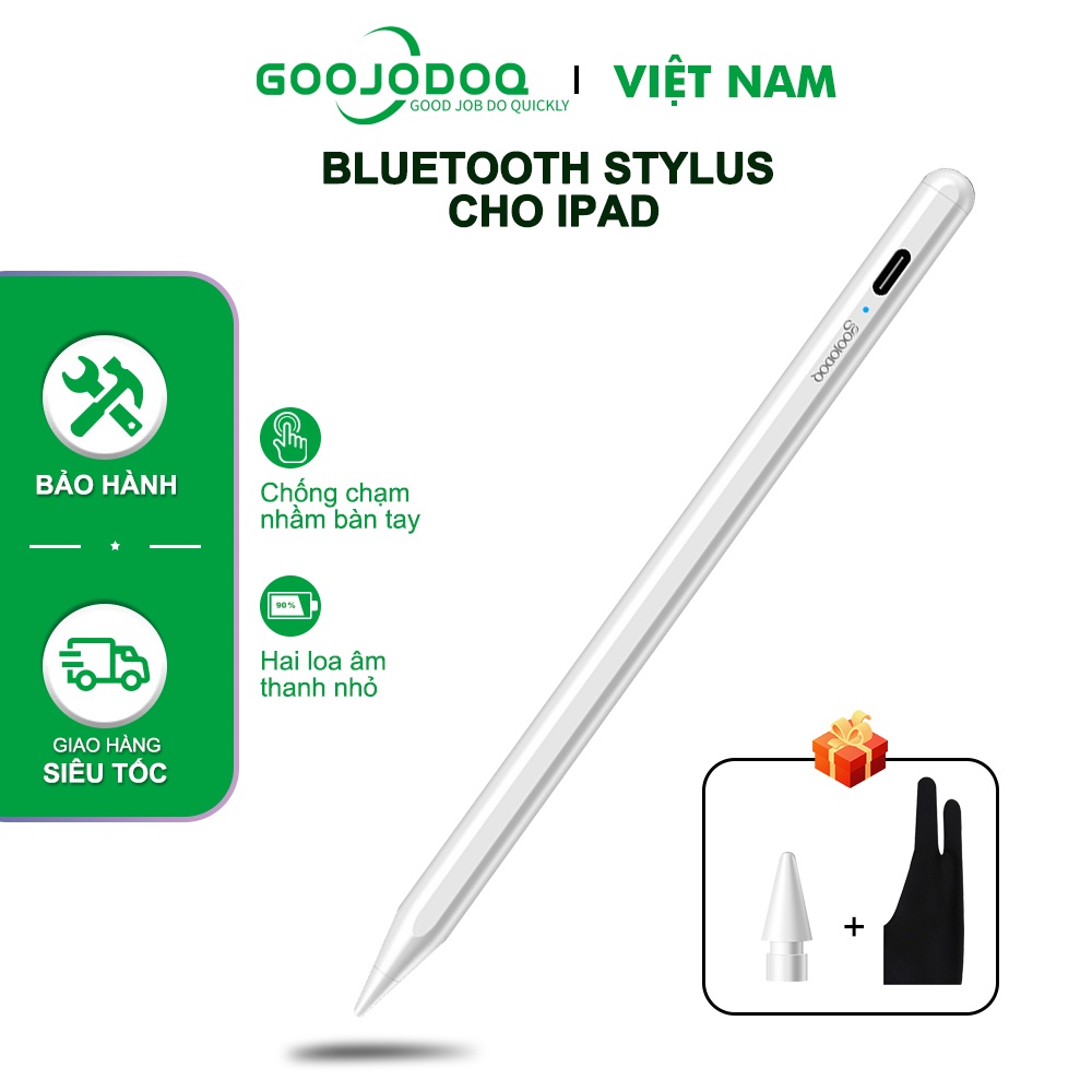 Bút cảm ứng GOOJODOQ GD03 màn hình cảm ứng thế hệ thứ 3 dành cho iPad Pencil 1 2