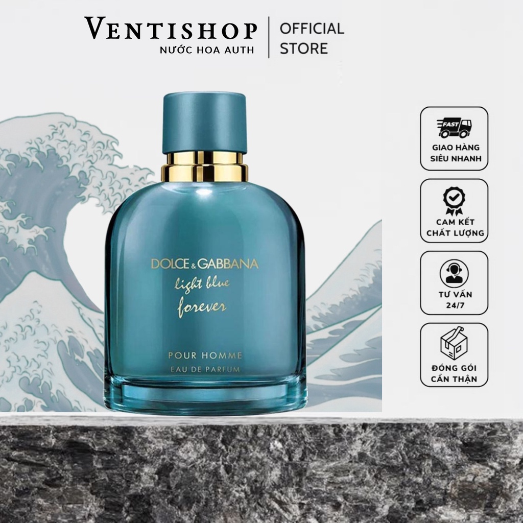 | 𝐕𝐄𝐍𝐓𝐈𝐒𝐇𝐎𝐏.𝟔𝟖 | Nước hoa D/G Light Blue Forever Pour Homme EDP 5ml/10ml/20ml