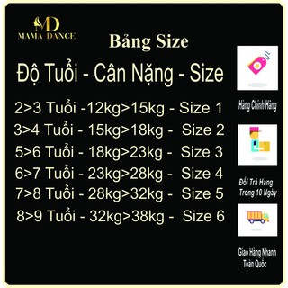 Đầm Múa Cho Bé