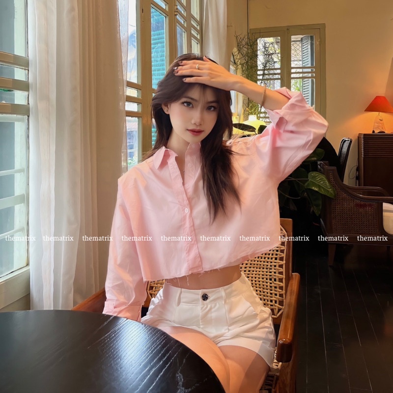 Áo sơmi cao cấp miumiu ver 2