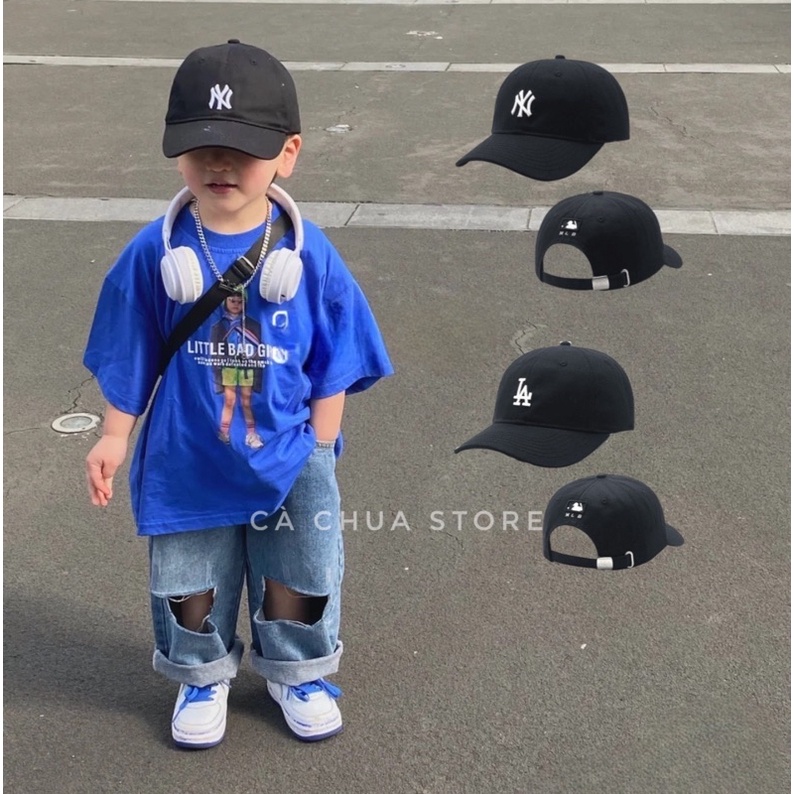 Mũ lưỡi trai NY LA cho bé