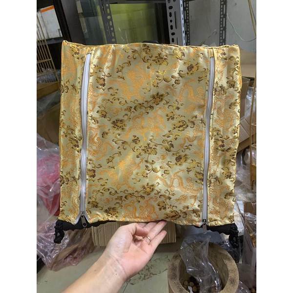 Áo lồng chim gấm lồng chim chào mào chất lượng cao, áo vải gấm dày dặn có nhiều mẫu