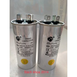 Tụ điều hòa 2 chân, 3 chân {CHỌN ĐÚNG MẪU} từ 25MF đến 70MF/tụ máy lạnh Casper, LG, Panasonic, Funiki.....
