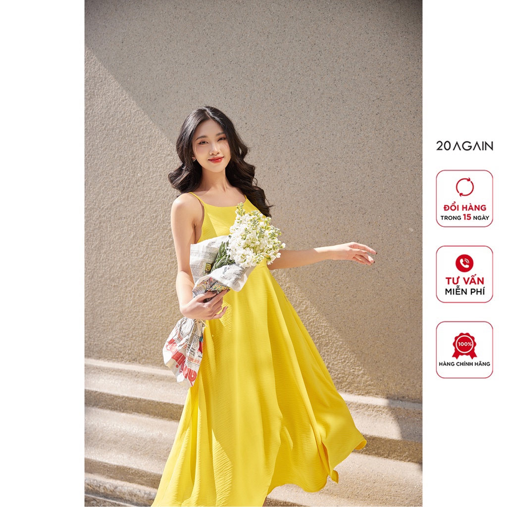 Đầm maxi 20Again, thiết kế xòe tôn dáng DMA2534