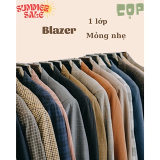 [𝐅𝐑𝐄𝐄 𝐒𝐇𝐈𝐏] [Lựa mẫu] Áo Vest / Blazer 1 lớp / mỏng nhẹ style vintage, công sở Nhật,Hàn - secondhand (2hand)-CỌP.vintage