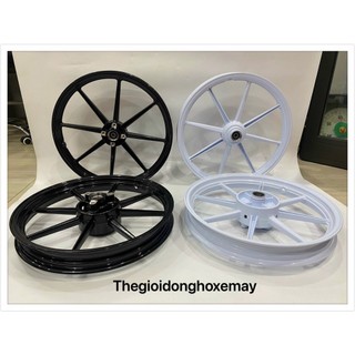 Mâm X1R 8 Cây Raider 1.6-1.85 Trắng Đen Tặng Kèm Đĩa Trước
