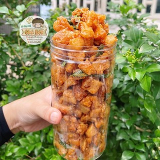 Tóp Mỡ Da Giòn Xóc Lá Quế 500gr