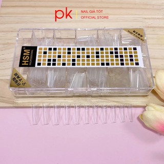 Móng típ, móng nối thang dẻo đủ size từ 0-9 hộp (tem số) 500 móng