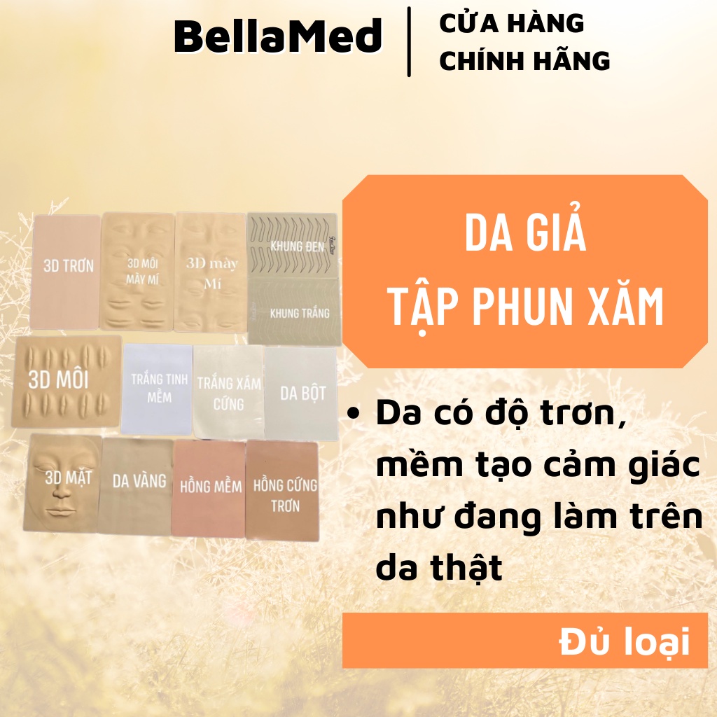 Da giả học phun xăm, điêu khắc, da giả tập xăm