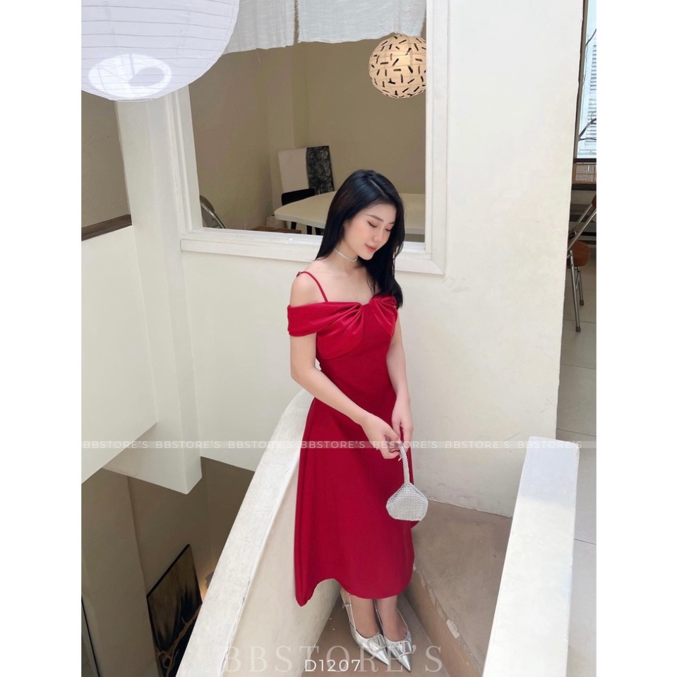 (Fom: <55kg) Đầm 2s Vai Rớt Phối Phi Chất Mịn Full 2 Lớp, Tone Màu Xinh Đi Dạo, Dã Ngoại JL45 | BigBuy360 - bigbuy360.vn