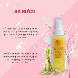 Xịt Tóc Tinh Chất Sả Bưởi Tuệ Vi Infinity 100ml