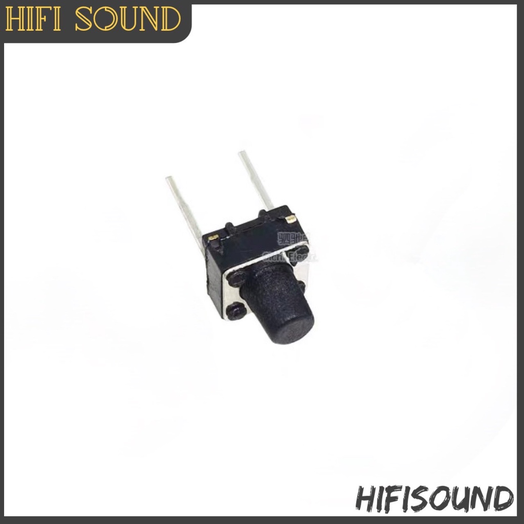 Công Tắc Nút Nhấn 2 Chân 6x6x8mm, Nắp ấn