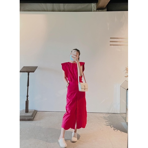 SET ÁO TAY TIÊN BÈO KÈM CHÂN VÁY MIDI ♥️ KÈM ẢNH THẬT