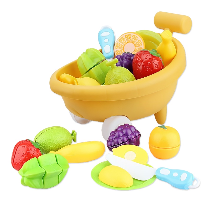 Đồ Chơi SWEET HEART Xe Đẩy Trái Cây Mini Chuối Vàng SH2200