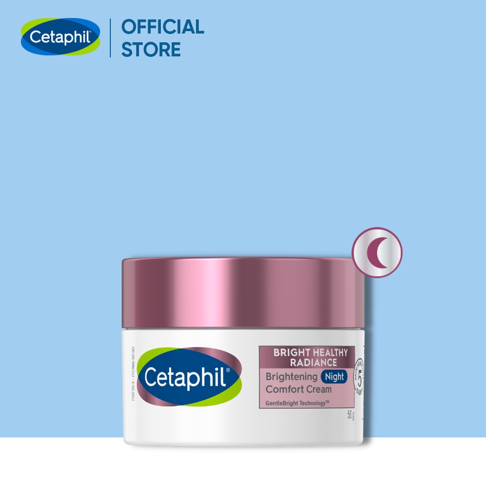 Kem dưỡng ẩm sáng da ban đêm dịu lành cho da nhạy cảm CETAPHIL BRIGHT HEALTHY RADIANCE NIGHT CREAM