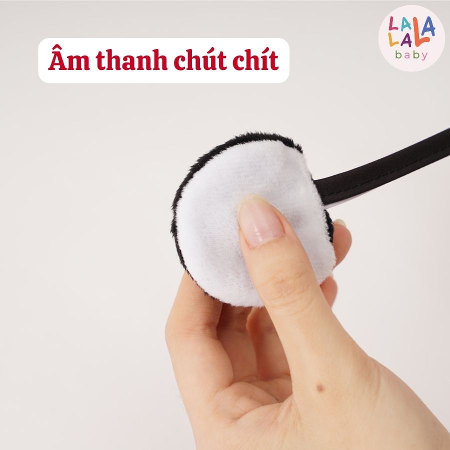 Bóng vải Look, look Ball cho bé Xúc Xắc vui nhộn Lalala baby đồ chơi hình khối kích thích thị giác cho trẻ sơ sinh