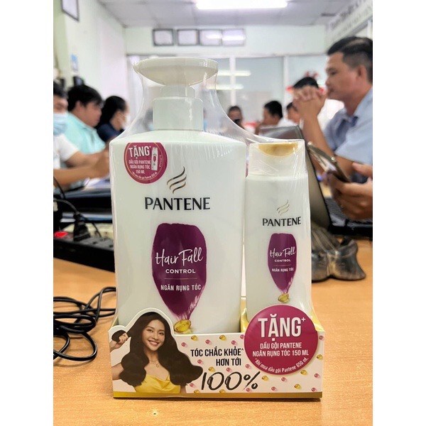 Dầu Gội Pantene Ngăn Rụng Tóc Chai 650ml tặng chai dầu gội 150ml