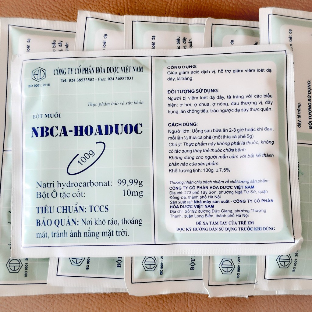 Muối dạ dày Nabicar 100g