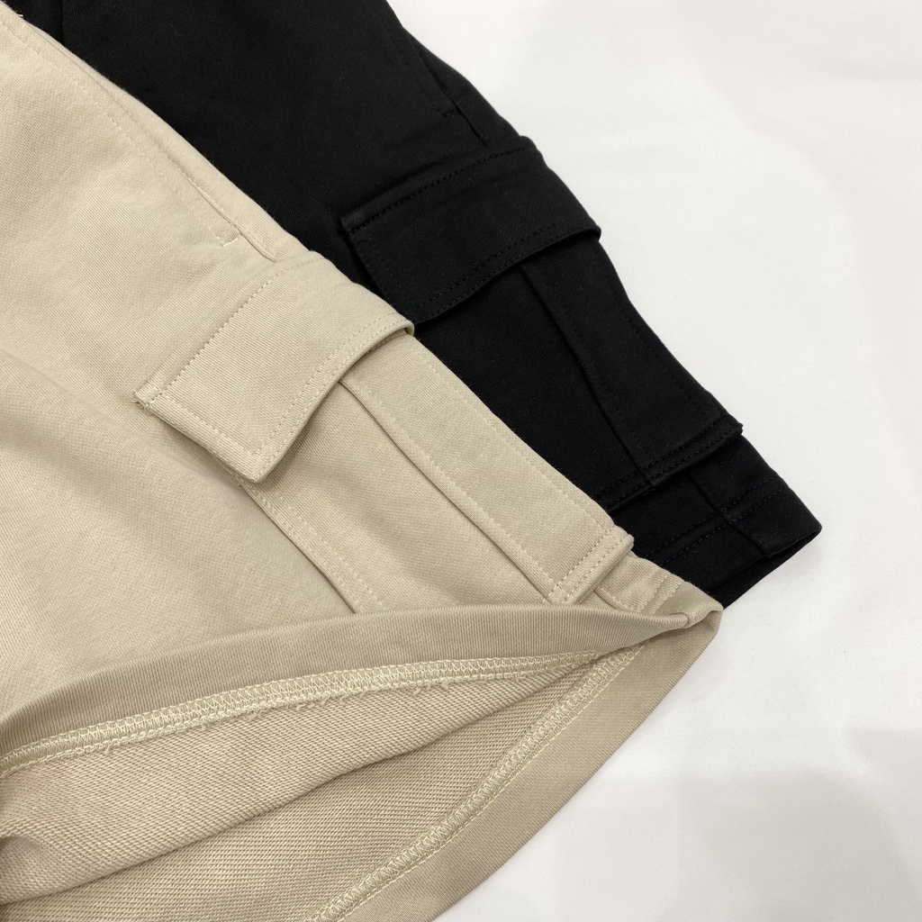 Quần Đùi Short Cargo P21 PEACEOUT STUDIOS Trơn Túi Hộp
