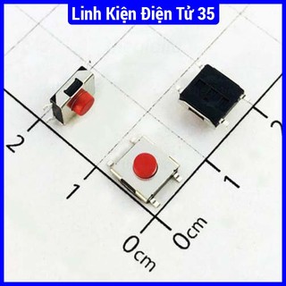 Nút nhấn 4 chân 6x6x5mm (đỏ)