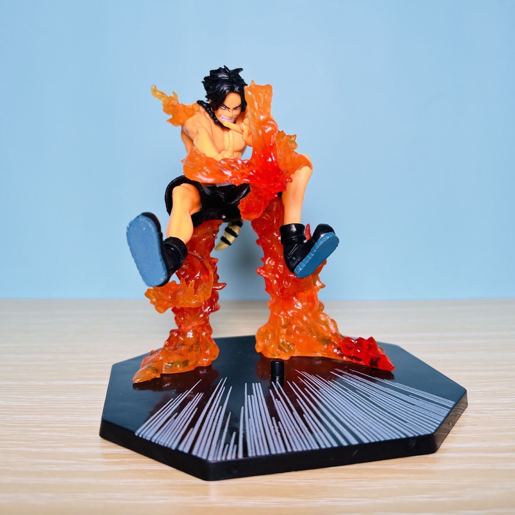 Mô hình One Piece - Mô hình ACE hỏa quyền cao 10cm full BOX