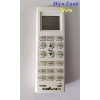 Remote máy lạnh Sumikura..