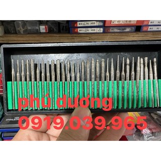 Bộ mũi khắc , mài kim cương 30 chi tiết