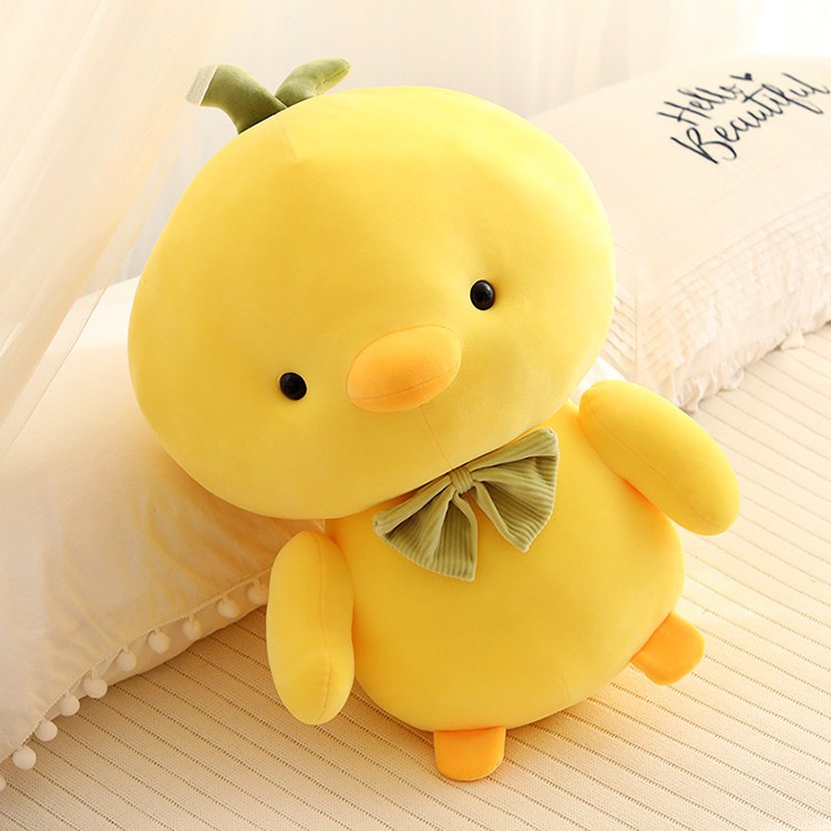 Gấu bông gà chip, gấu gà tròn, thú nhồi bông đáng yêu size 45cm